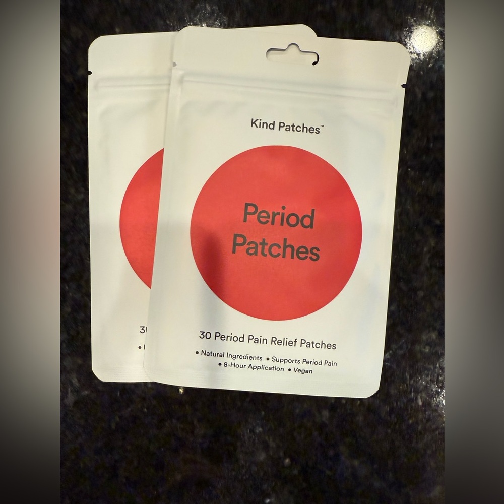 NEW Kind Patches Period Patches, 2 packs of 30 patches